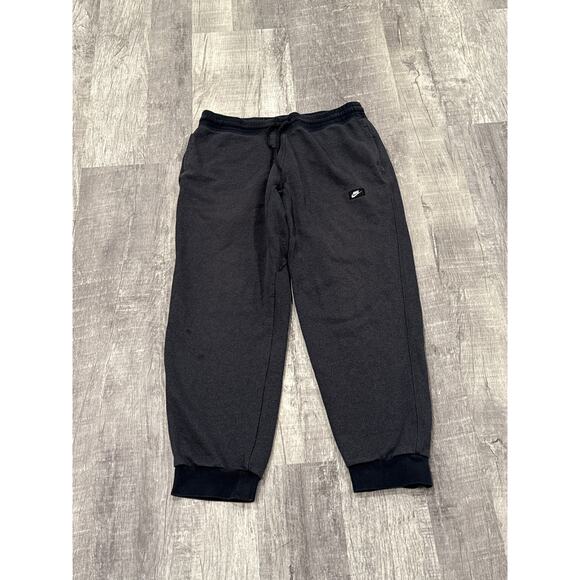 Nike Men's AW77 French Terry Shoebox Cuff Men's Large Pants Streetwear‎ Y2K - Picture 1 of 4